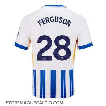 Brighton Evan Ferguson #28 Maglia Gara Casa Repliche 2024-25
